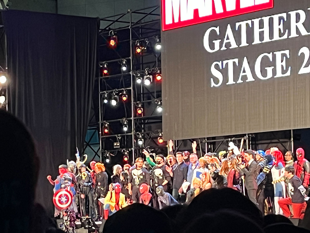 マーベルキャラクター達のコスプレ